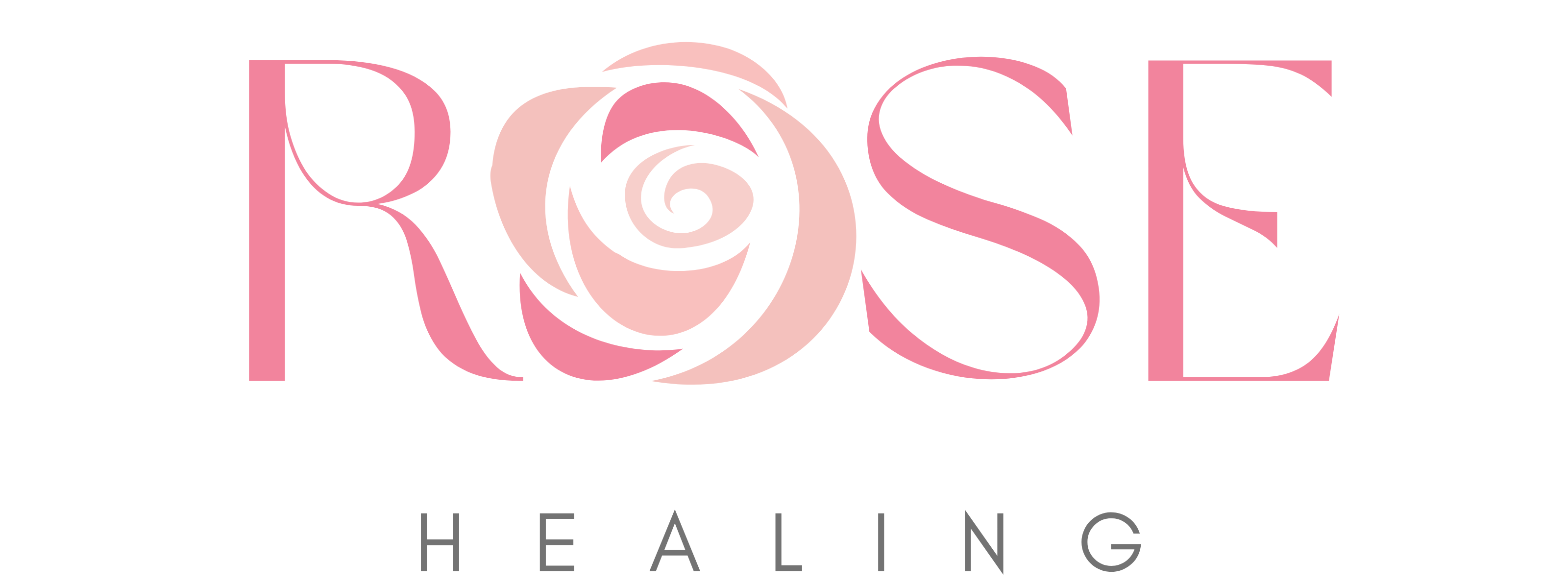 Rose Healing logo design